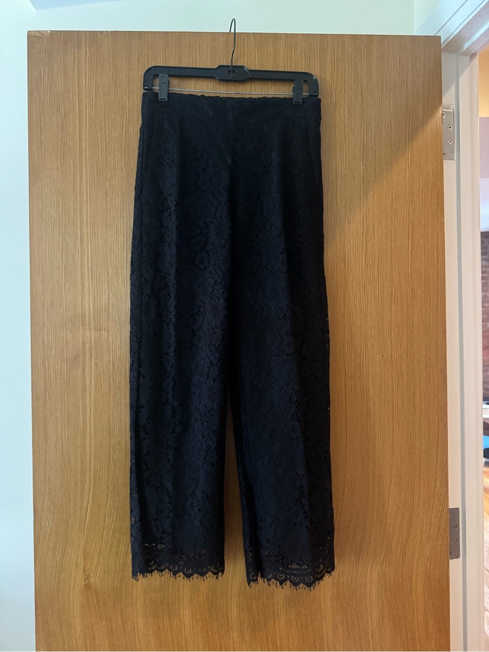 J. Crew Midnight Lace Trousers